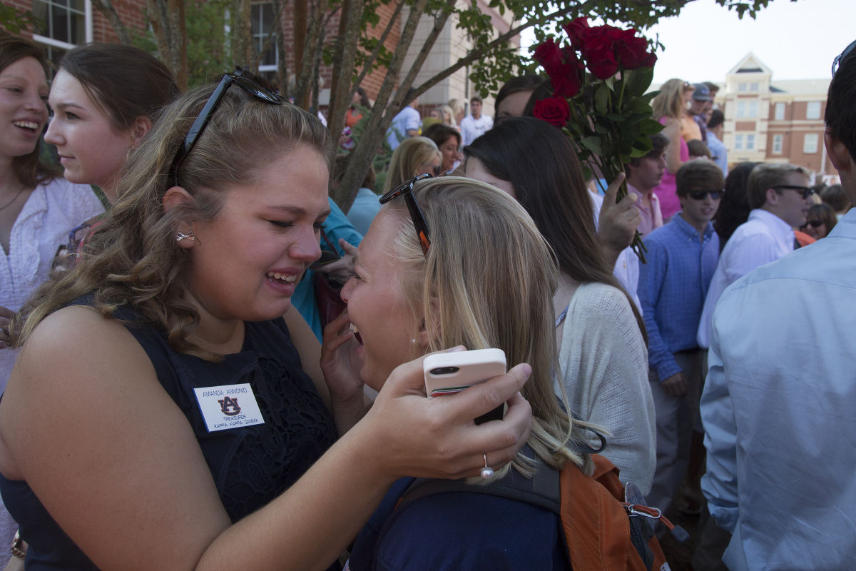 Auburn University bid day 2014